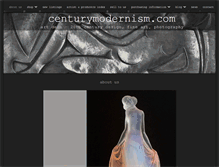 Tablet Screenshot of centurymodernism.com
